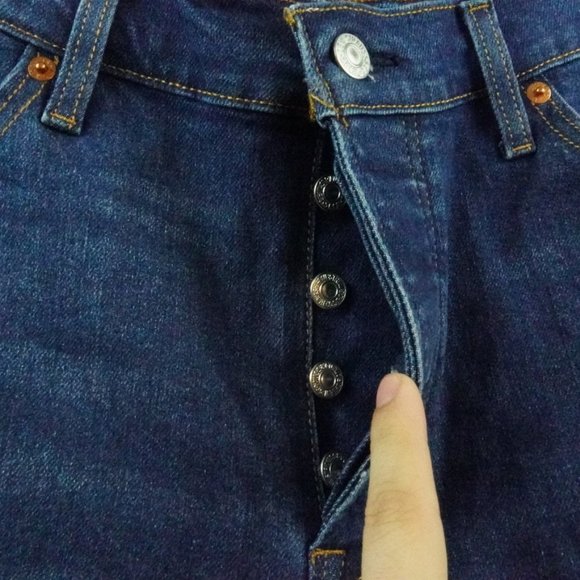 Levis Wedgie Straight Leg Jeans Womens 18 High Rise Button Fly Denim NEW NWT - Picture 3 of 12